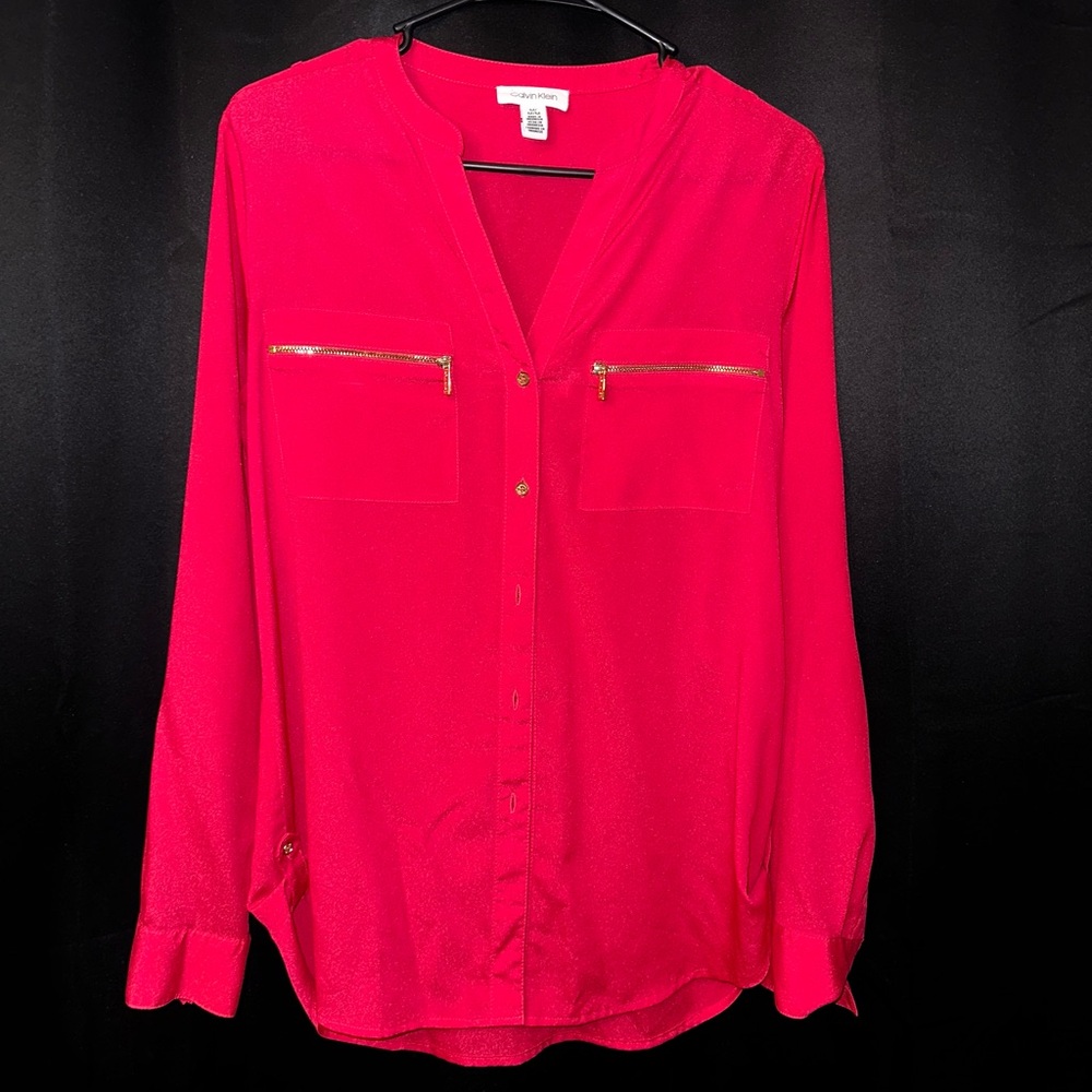 Calvin Klein Button Up Blouse